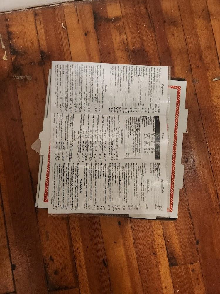 Louie's Pizza Menu image 1