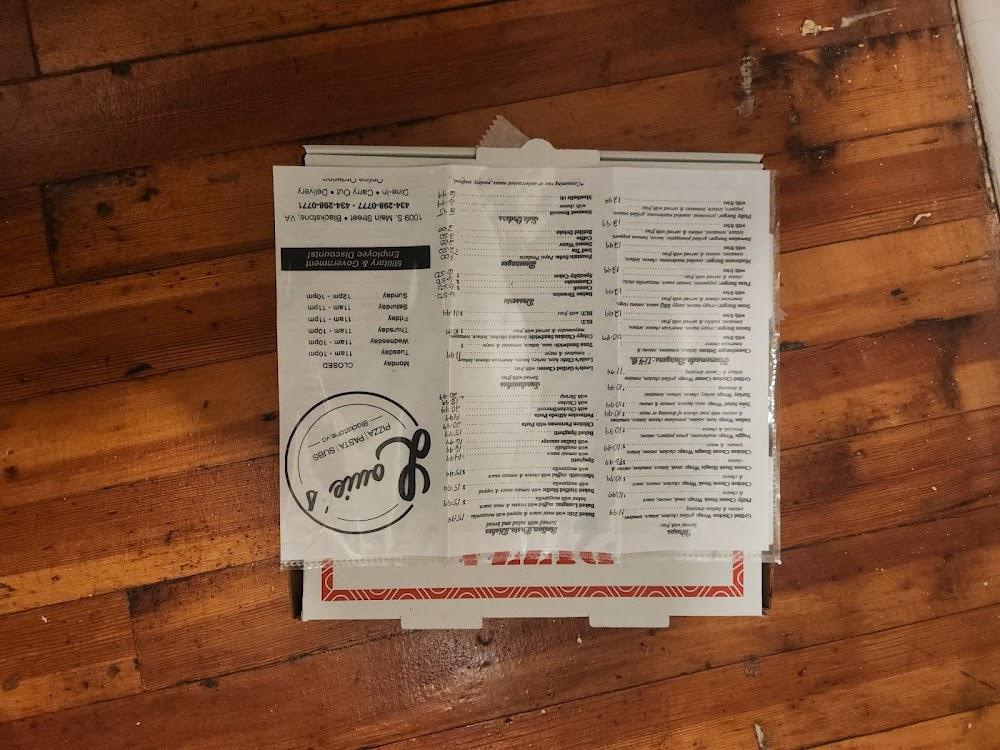 Louie's Pizza Menu image 4